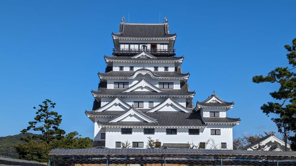 日本100名城の広島県にある福山城