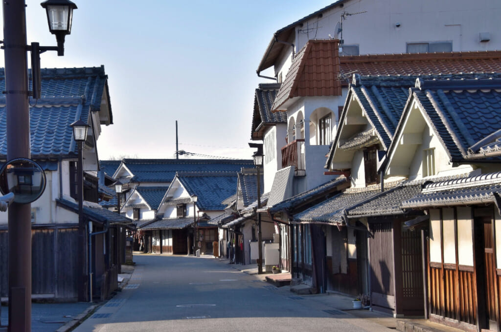 兵庫家篠山市の町並み